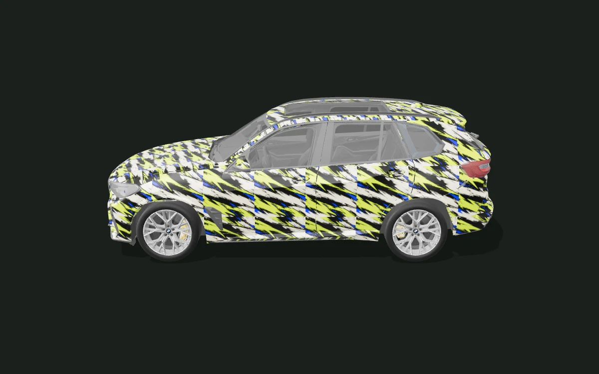 Volt Brush for BMW X5 — X5 M Competition · 2020 study — Side profile